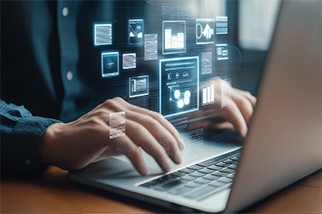 high resolution close up of a diverse team of financial